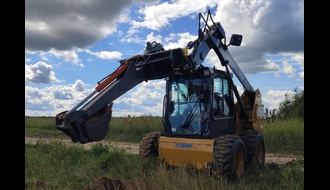 Мини-погрузчик XCMG XC760K